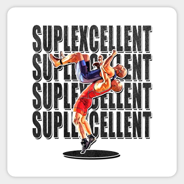 call the suplex Sticker by clownescape